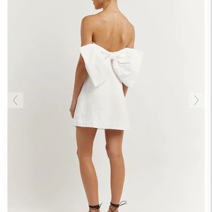 DISSH white mini dress